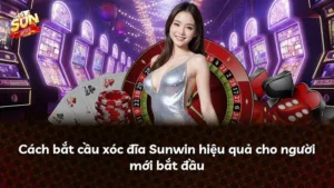 Cách bắt cầu xóc đĩa Sunwin hiệu quả cho người mới bắt đầu