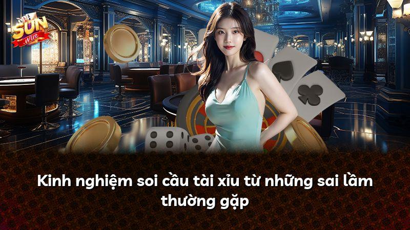 Kinh nghiệm soi cầu tài xỉu từ những sai lầm thường gặp