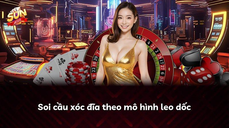 Soi cầu xóc đĩa theo mô hình leo dốc