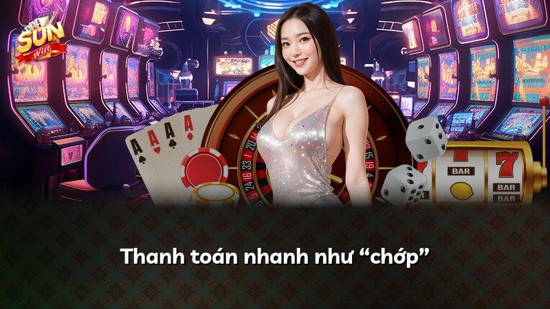 Thanh toán nhanh như “chớp”