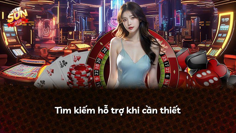 Tìm kiếm hỗ trợ khi cần thiết